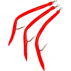 Ophængere 10/0 Rød  3 stk